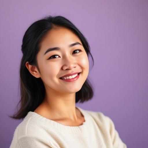 Lin Z. con su bebé