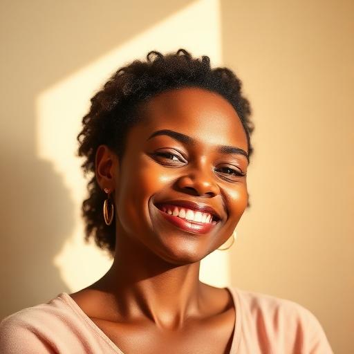Amara O. con su bebé